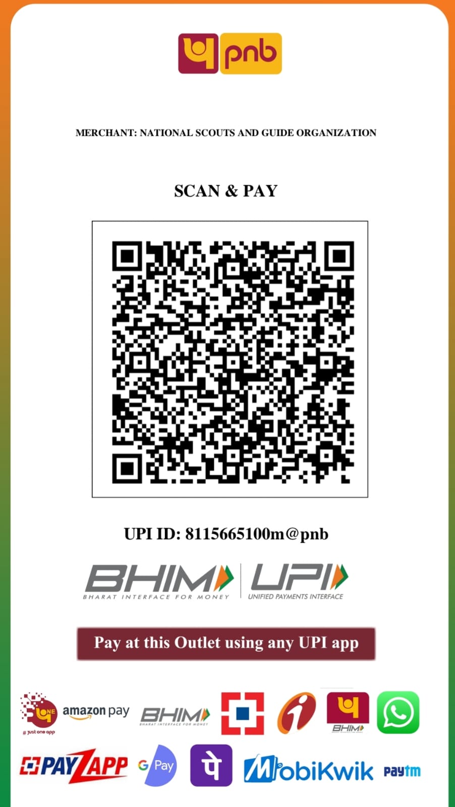 Donation QR Code